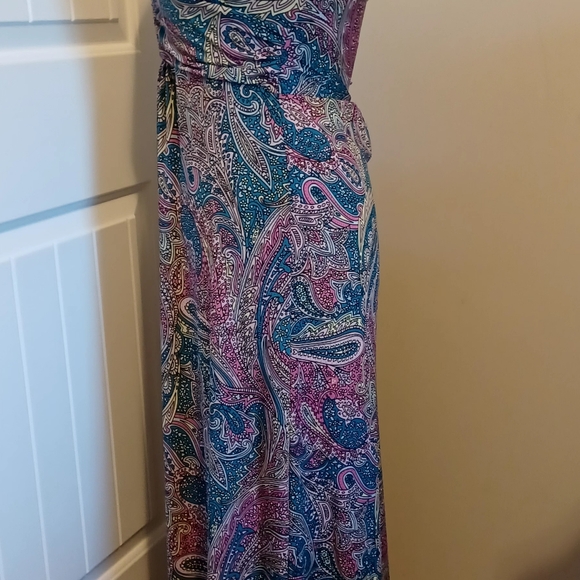 West Loop Halter Dress Sz Small. Beautiful Paisley print. - Picture 5 of 11